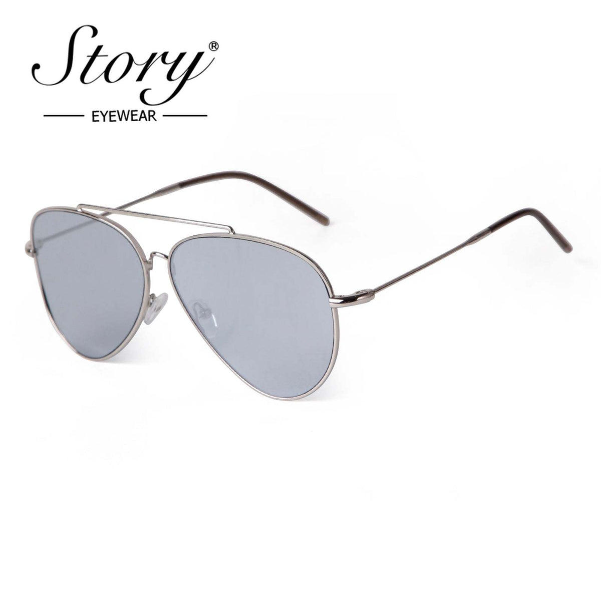 New Pilot Sunglasses for Men and Women, New Product, Curved Lens, Stainless Steel Frame,2024 Fashion trend