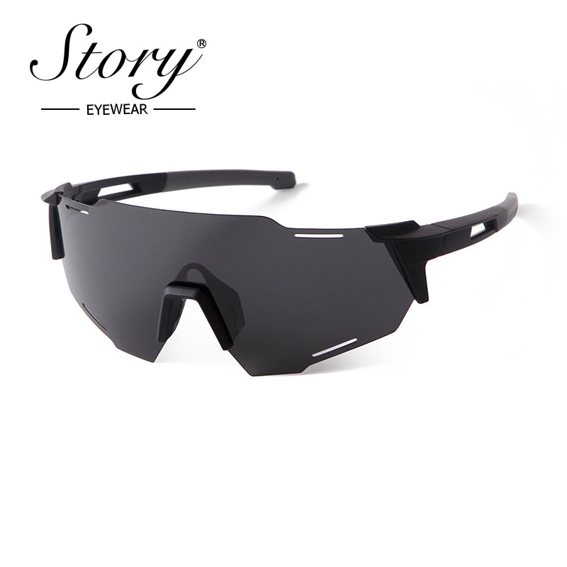 2024 New Outdoor Cycling Windproof  Frameless Sunglasses,Fashion Color Film Polarized Running Sports Glasses,Unisex Outdoor Sandproof Bicycle Glasses