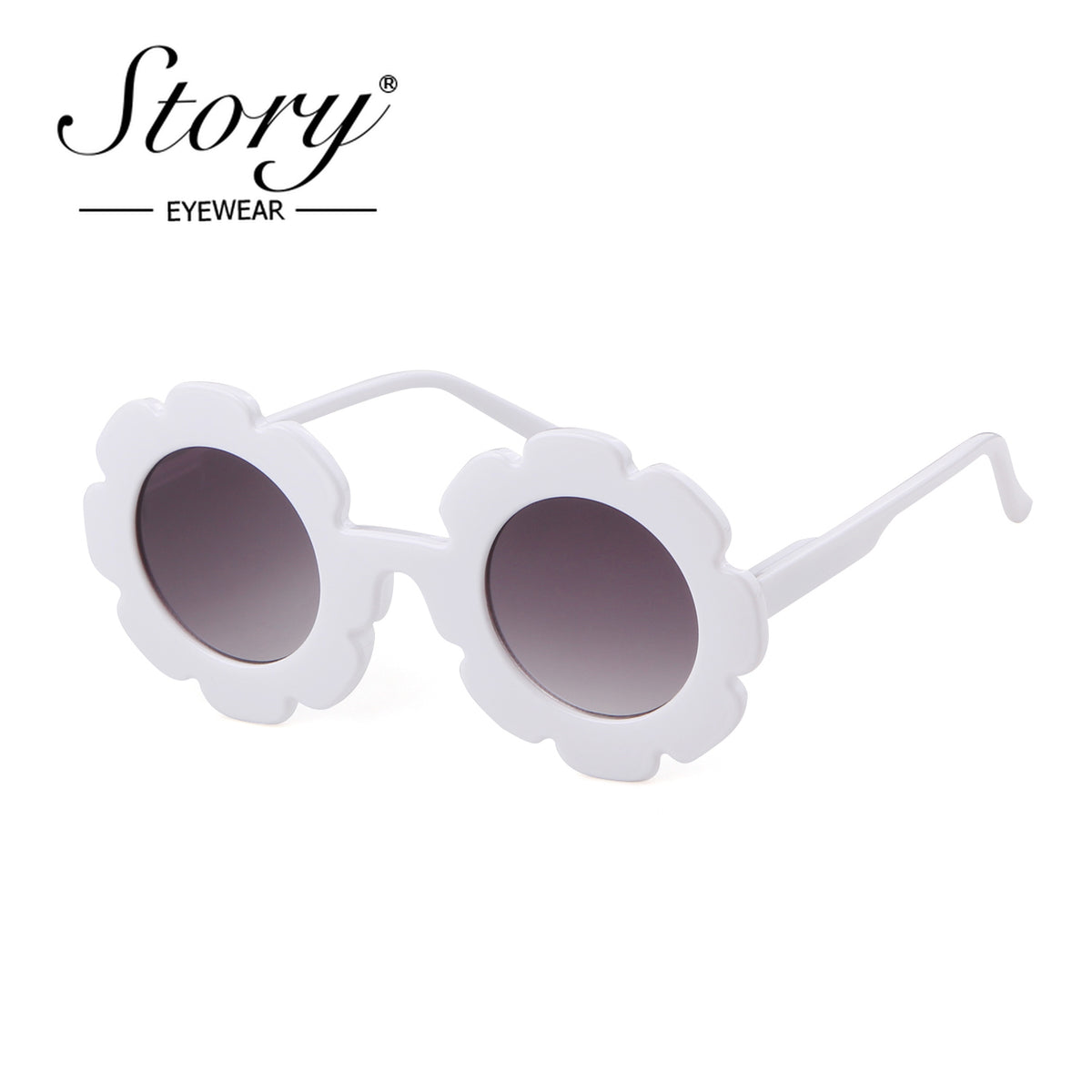 New Fashion Children's Cartoon Cute Fashion Style Sunflower Sunglasses Sunshade Versatile Children's Sunglasses