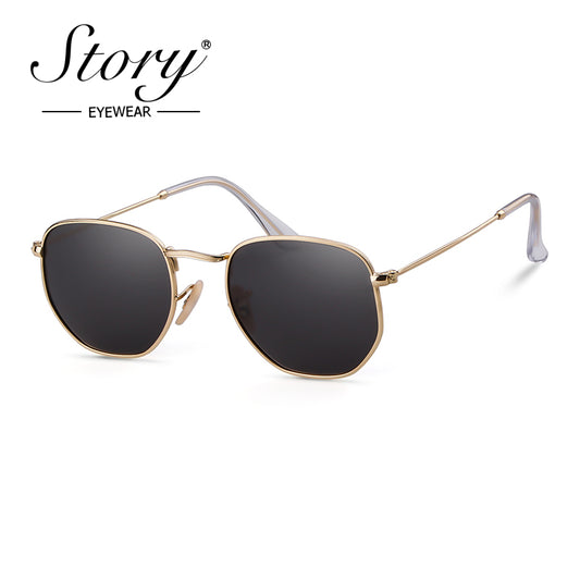 2024 New Irregular Driving Sunglasses for Men European and American Classic Polarized Sunglasses Cycling Glasses