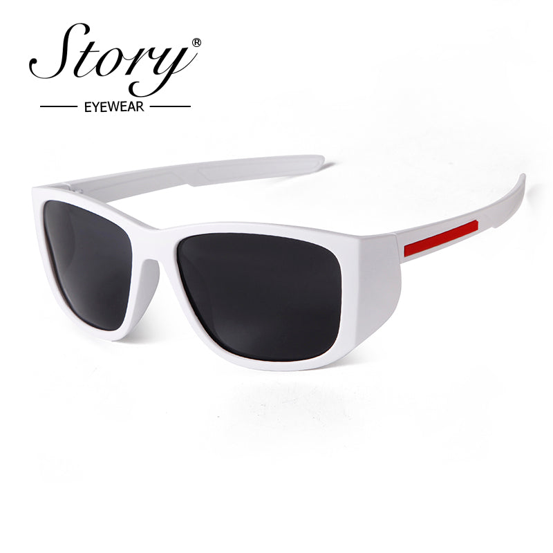 Fashion Sports Men's Polarized Sunglasses Trendy Outdoor Cycling Running Windproof Goggles