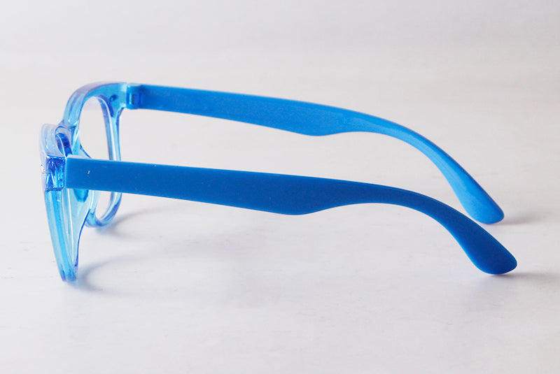 2024 New Fashionable Hot Selling Combination Color Children's Day Glasses TR90 Transparent Color Versatile Trend Casual Flat Mirror Factory Direct Sales