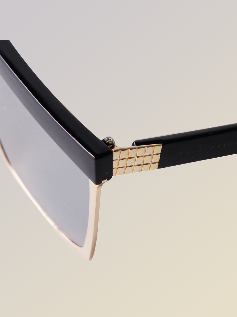 Full-frame metal glasses, fashionable, classic, versatile, business casual style
