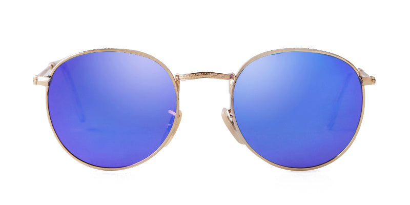 New retro polarized sunglasses trendy round versatile sunglasses fashionable sunglasses