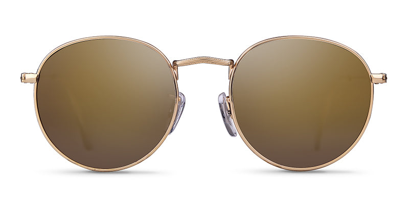 New retro polarized sunglasses trendy round versatile sunglasses fashionable sunglasses