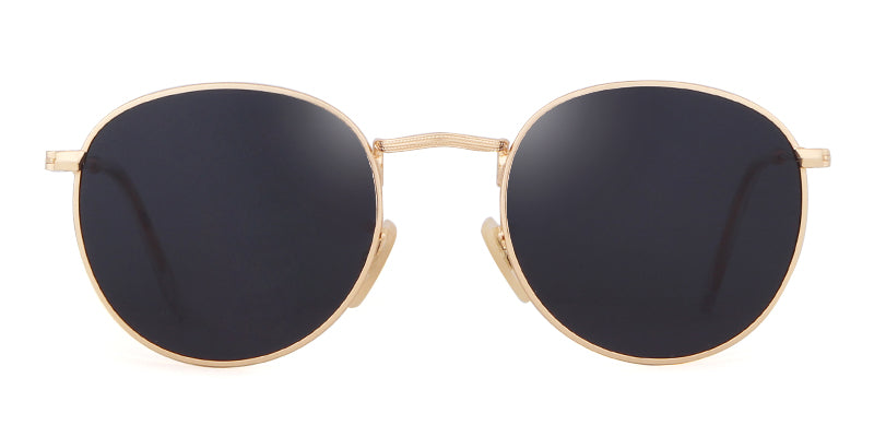 New retro polarized sunglasses trendy round versatile sunglasses fashionable sunglasses