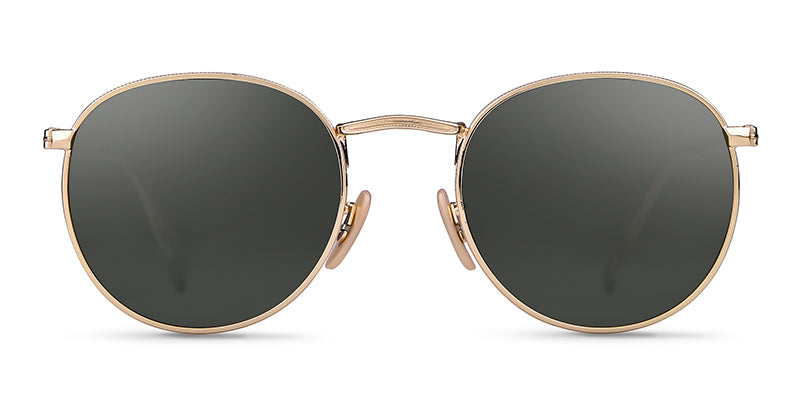 New retro polarized sunglasses trendy round versatile sunglasses fashionable sunglasses