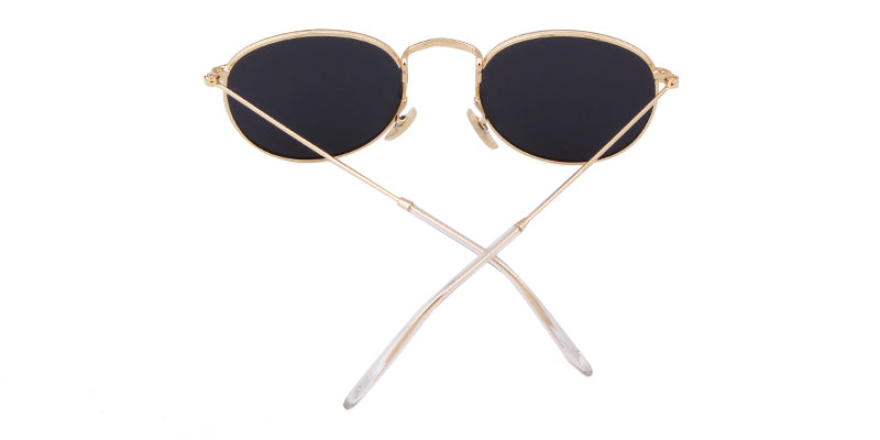 New retro polarized sunglasses trendy round versatile sunglasses fashionable sunglasses