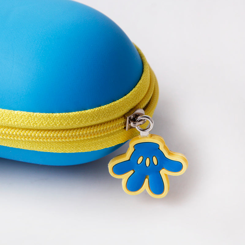 Portable children's glasses case, simple and cute glasses storage box