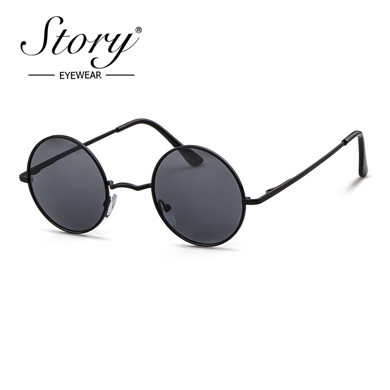 Round Polarized UV400 Vintage Circle Frame SunGlasses Women & Men