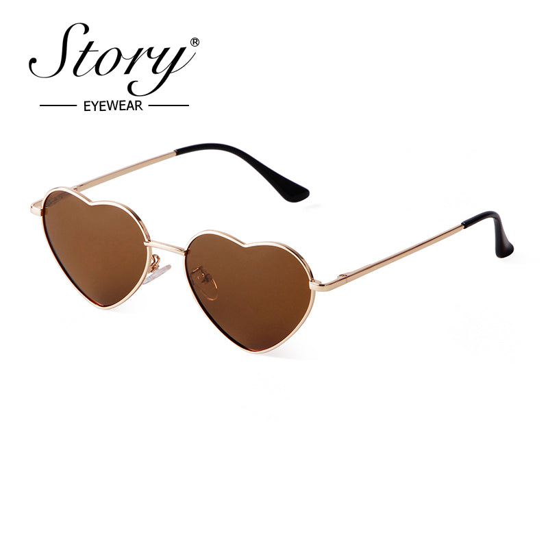 2024 new personalized trendy love glasses, retro fashion sunglasses