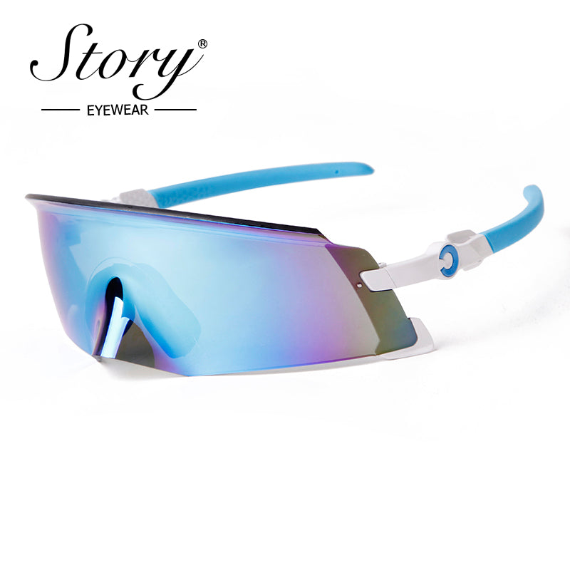 Sports Large Frameless Cool Fashion Sunglasses Cycling Sports Sunglasses