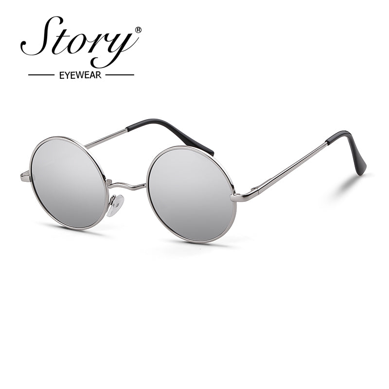 Round Polarized UV400 Vintage Circle Frame SunGlasses Women & Men