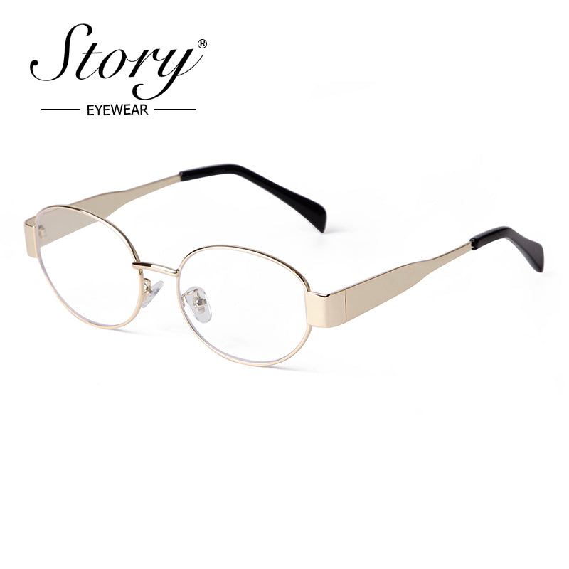 2024 New Women'S Sunglasses, Retro Oval Sunglasses  UV protection, Street Style Cat Eye Personalized  Sunglasses