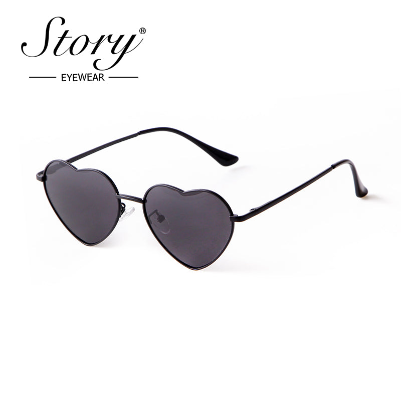 2024 new personalized trendy love glasses, retro fashion sunglasses