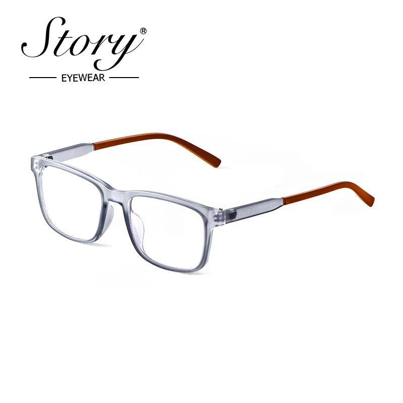 2024 New Fashion Versatile Frame Multi color Anti Blue Light Children's Flat Mirror Campus Trend High Quality Optical Glasses