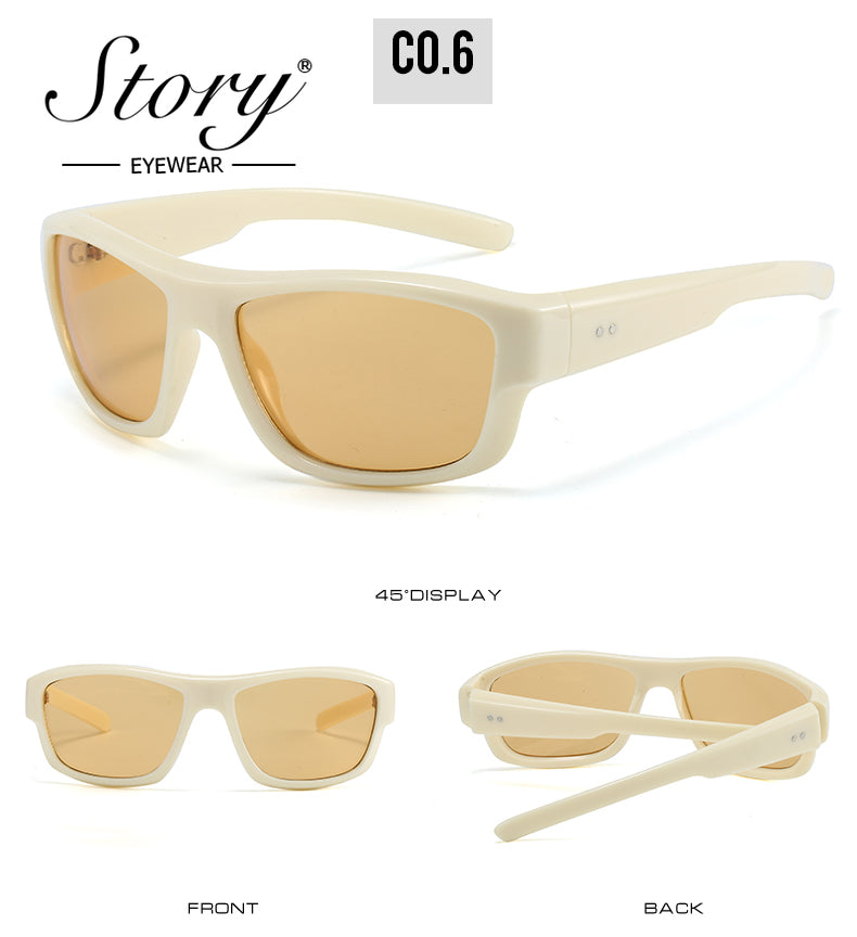 2024 New Fashionable Future Street Photo Sunglasses for Women ,Large Frame Spicy Girl Sunglasses
