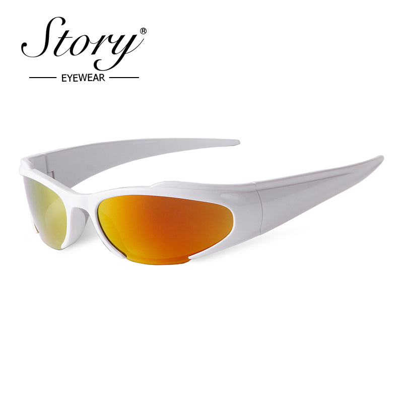 2024  Fashion Cat Eyes Style Cycling Glasses Outdoor Sports Sunglasses Fashion Show Sun glasses