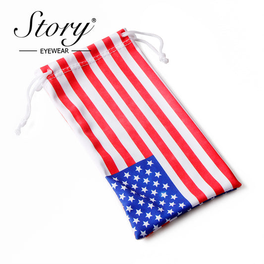 2024 New Fashion Ultrafine Fiber Drawstring Glasses Bag Storage Bag