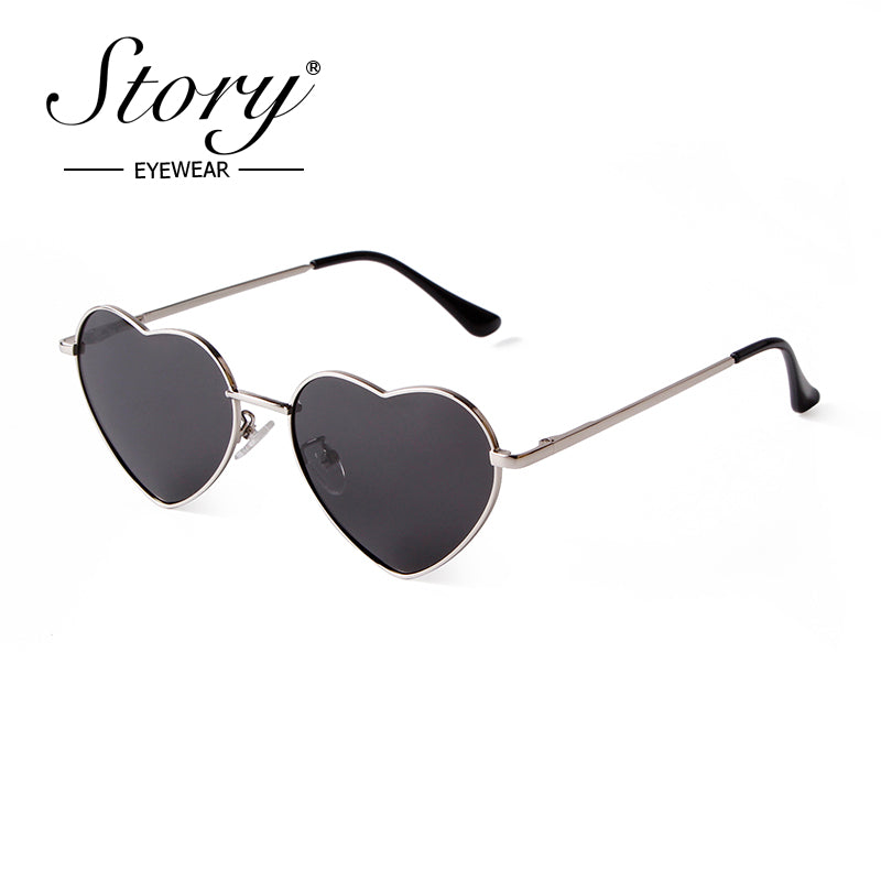 2024 new personalized trendy love glasses, retro fashion sunglasses