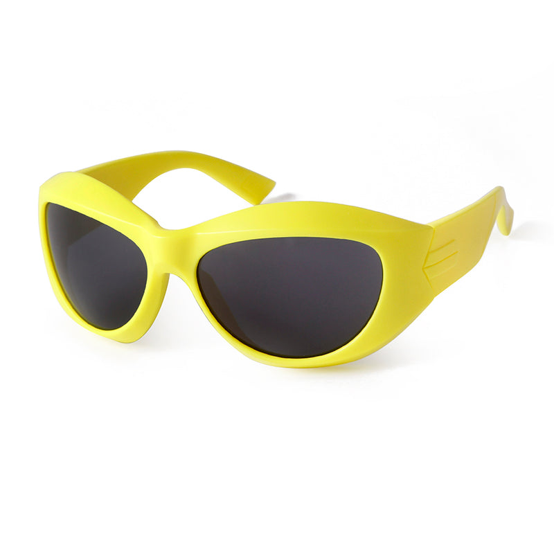 2024 Hot Selling Large Frame Sunglasses for Men, Steampunk Style, Sports Sunshade, Cycling Sunglasses