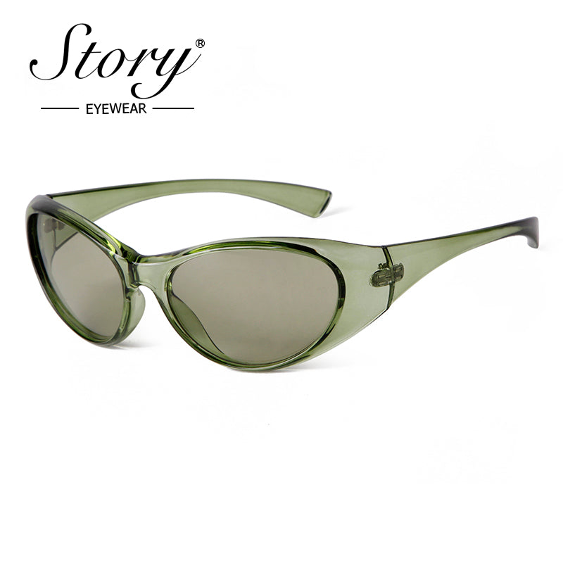 2024 New Steam Punk Trendy Sunglasses Technology Future Sense Goggles,Sports Sunglasses