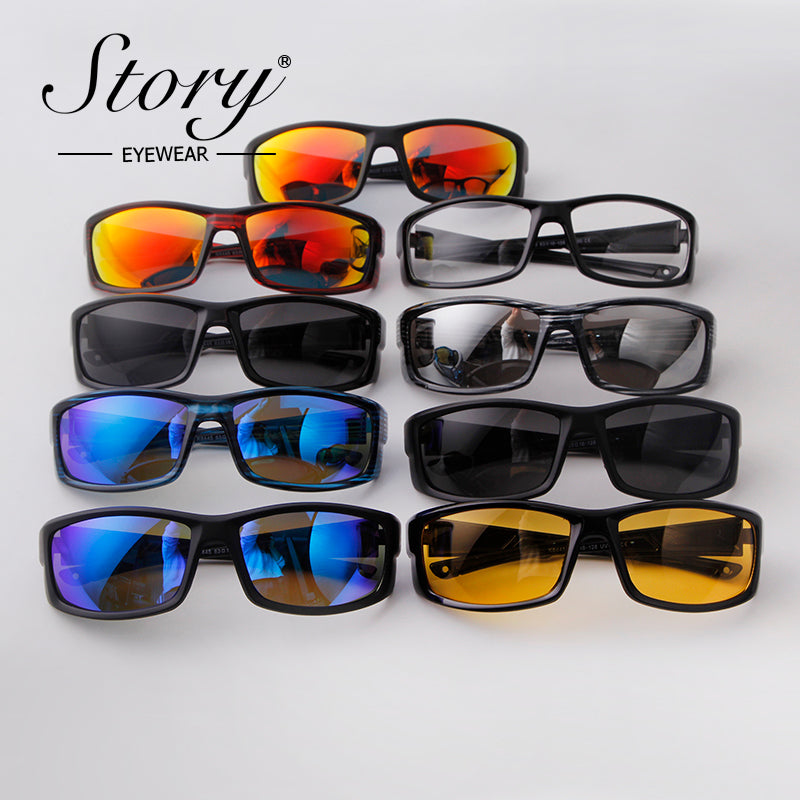 2024 New Cycling Glasses, Outdoor Sports Glasses, Men's Sunglasses, Bicycles, New reflective and Explosion-proof sunglasses