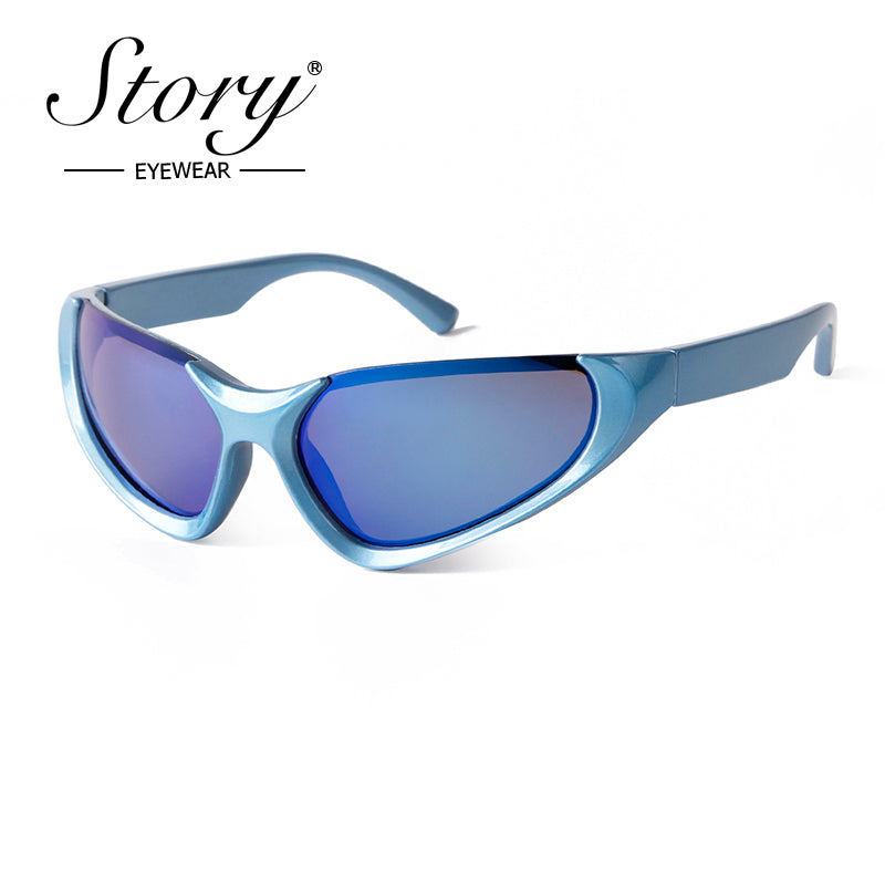 2024 New  Sports Men's Sunglasses Trend Outdoor Sports Cycling Sunglasses Fashion Trend Women's Glasses