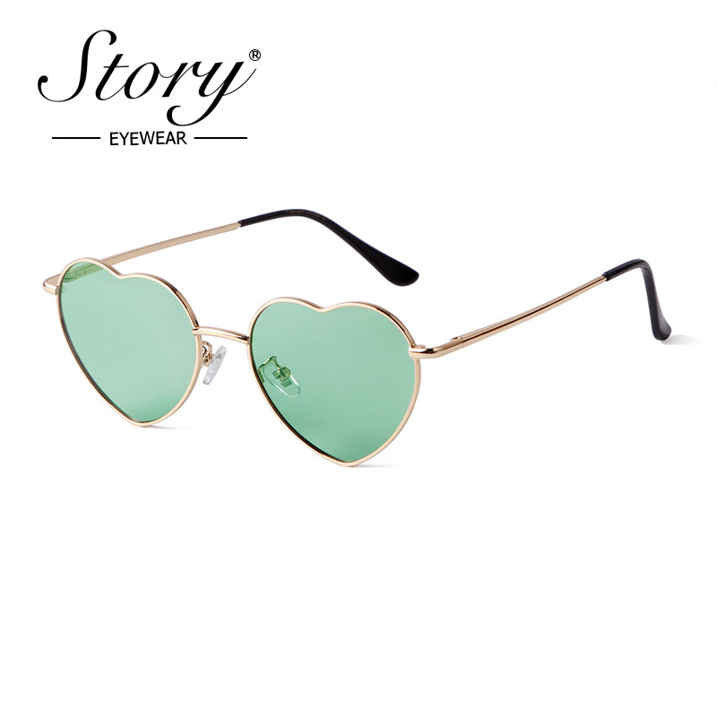 2024 new personalized trendy love glasses, retro fashion sunglasses