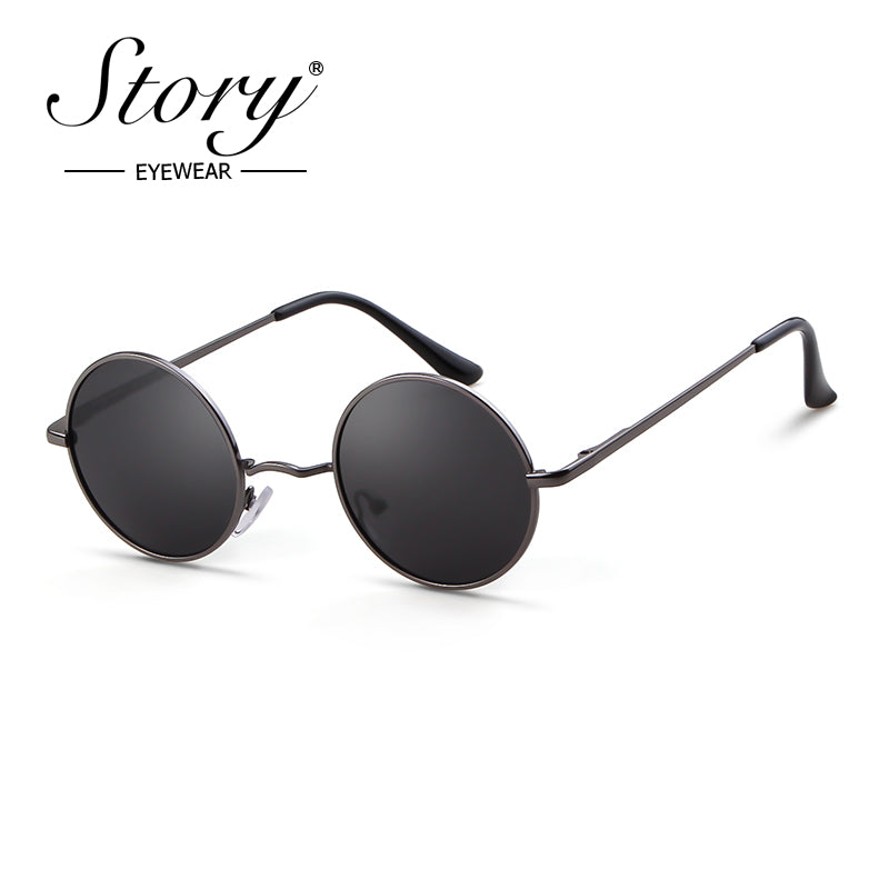 Round Polarized UV400 Vintage Circle Frame SunGlasses Women & Men