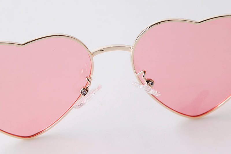 2024 new personalized trendy love glasses, retro fashion sunglasses
