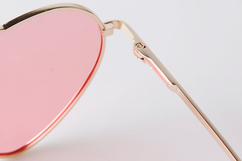 2024 new personalized trendy love glasses, retro fashion sunglasses