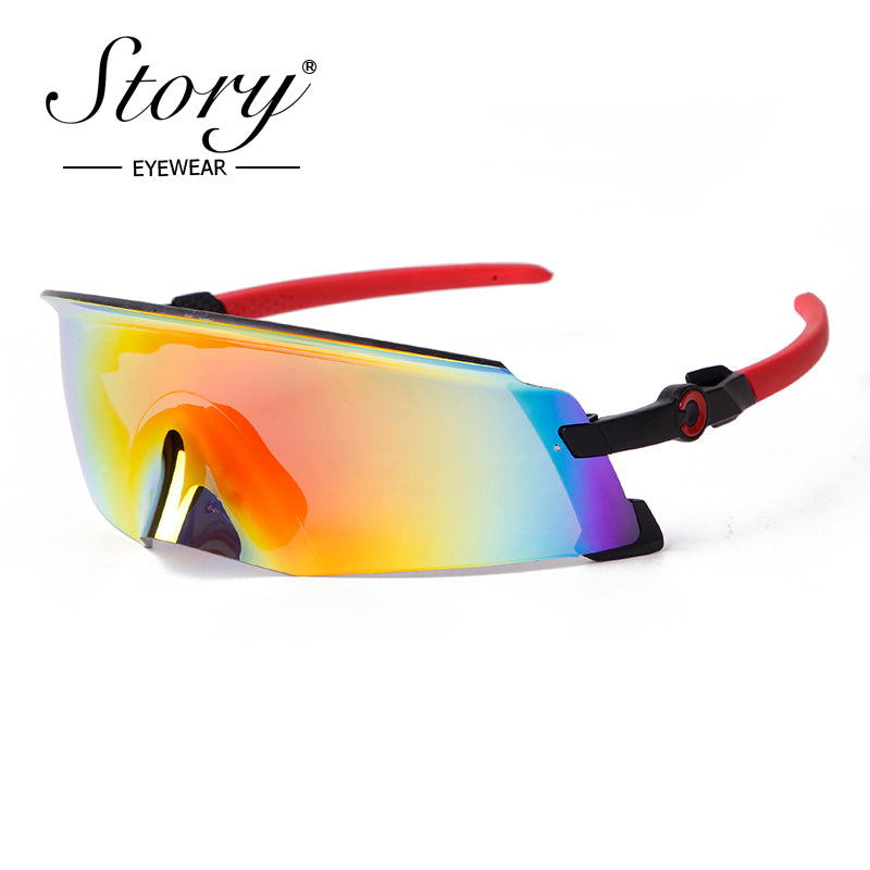 Sports Large Frameless Cool Fashion Sunglasses Cycling Sports Sunglasses