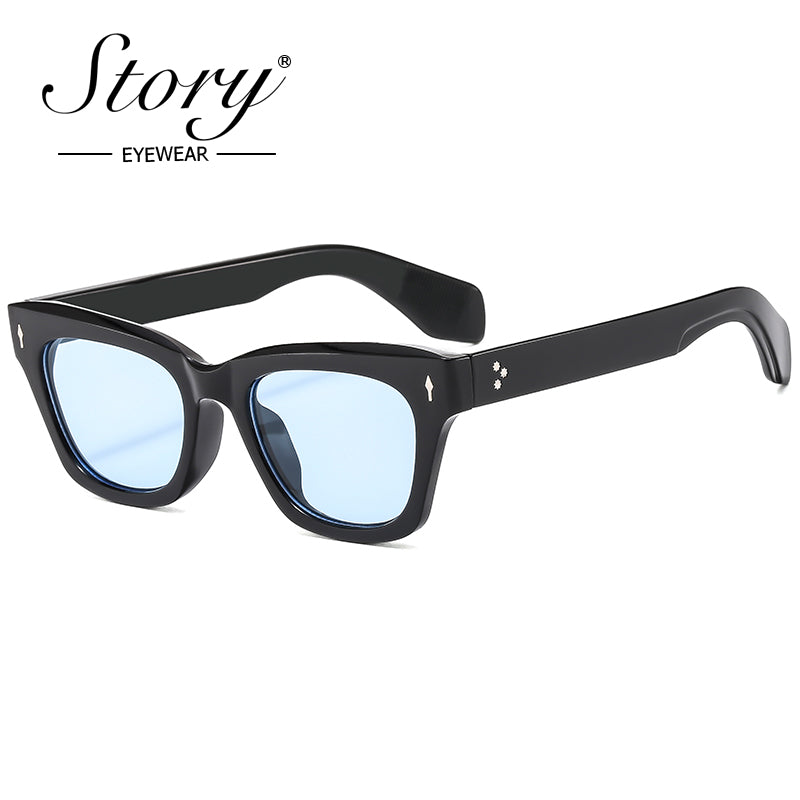2024 new retro cat eye sunglasses, outdoor street photography sunglasses