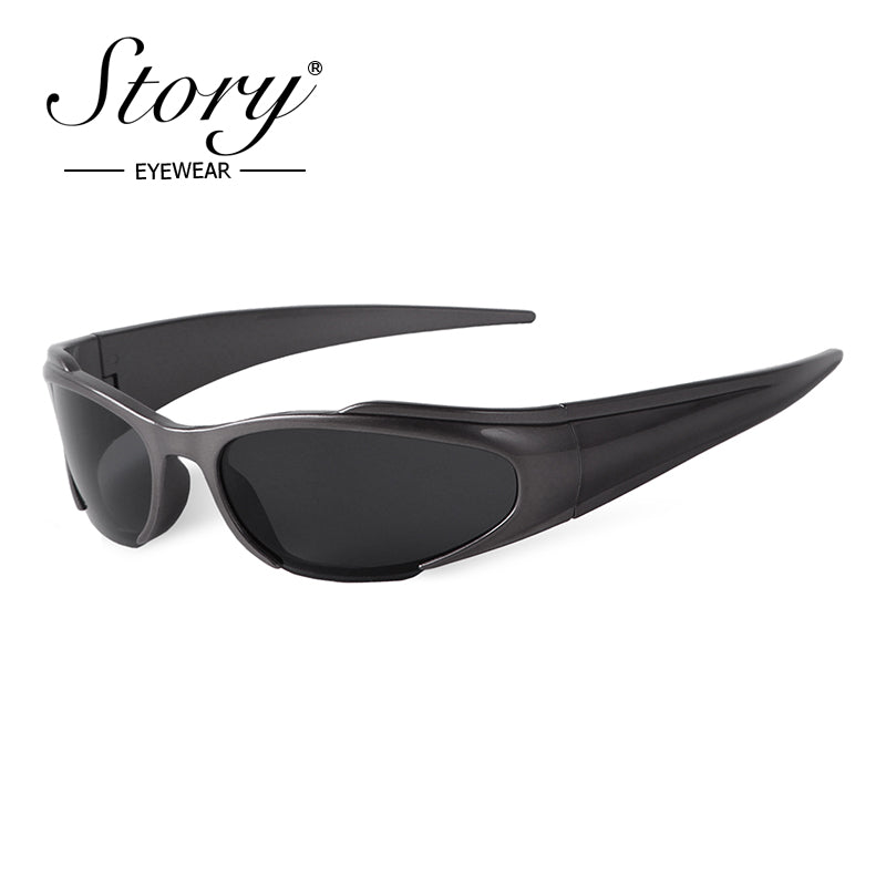 2024  Fashion Cat Eyes Style Cycling Glasses Outdoor Sports Sunglasses Fashion Show Sun glasses