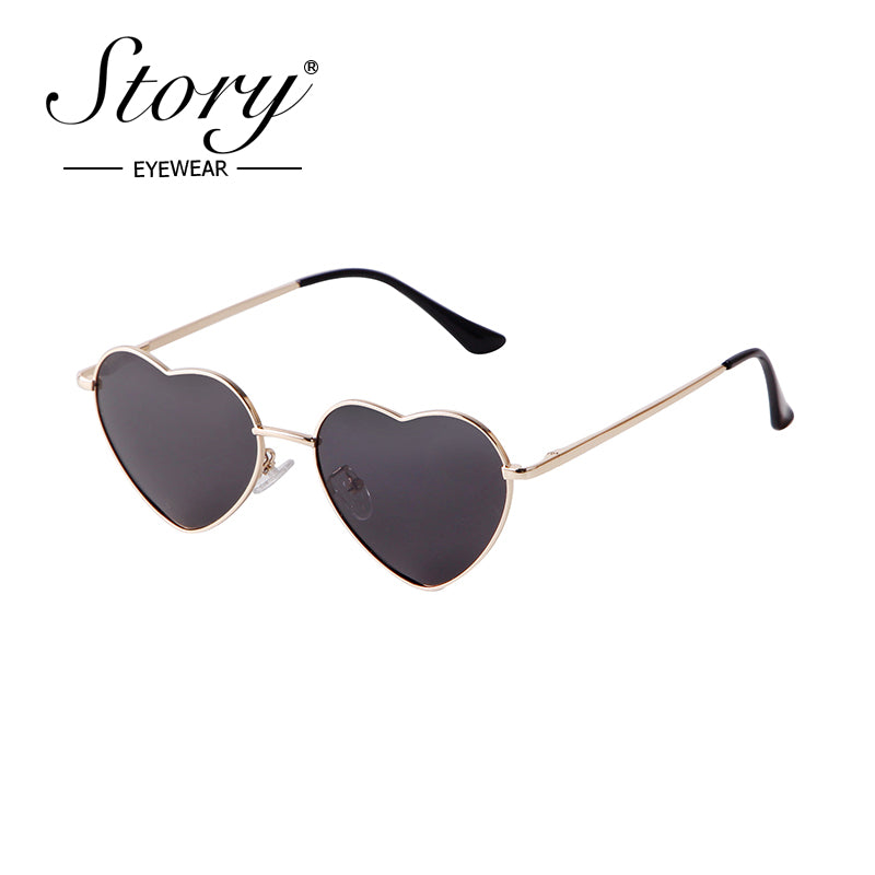 2024 new personalized trendy love glasses, retro fashion sunglasses