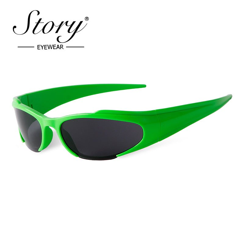 2024  Fashion Cat Eyes Style Cycling Glasses Outdoor Sports Sunglasses Fashion Show Sun glasses