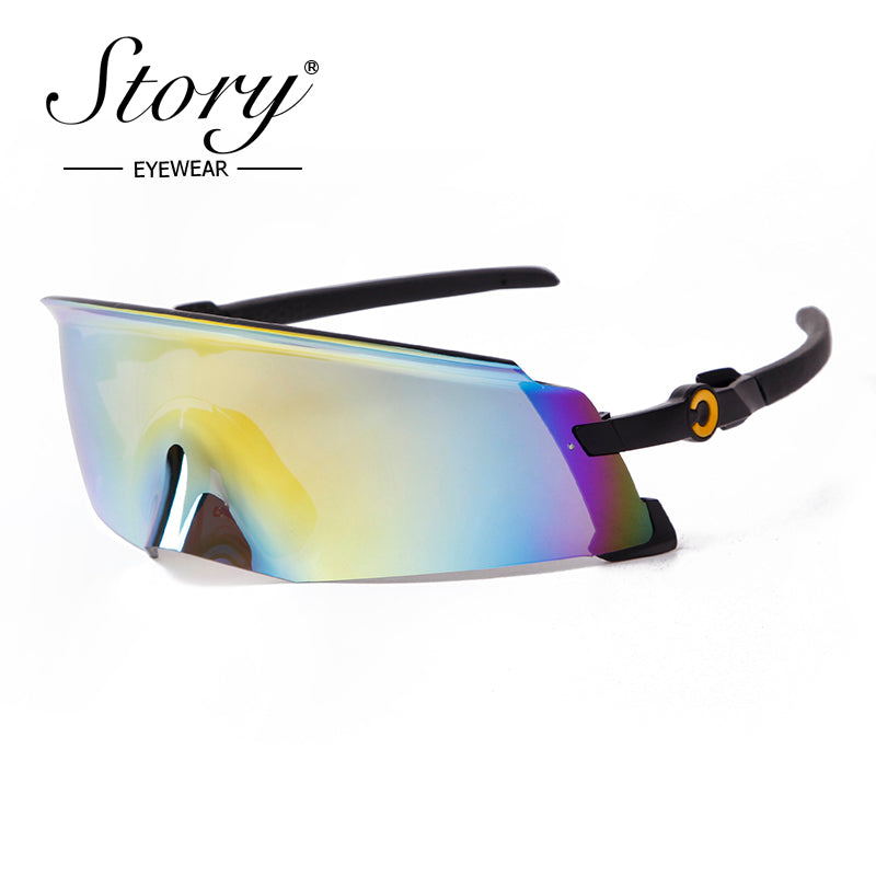 Sports Large Frameless Cool Fashion Sunglasses Cycling Sports Sunglasses