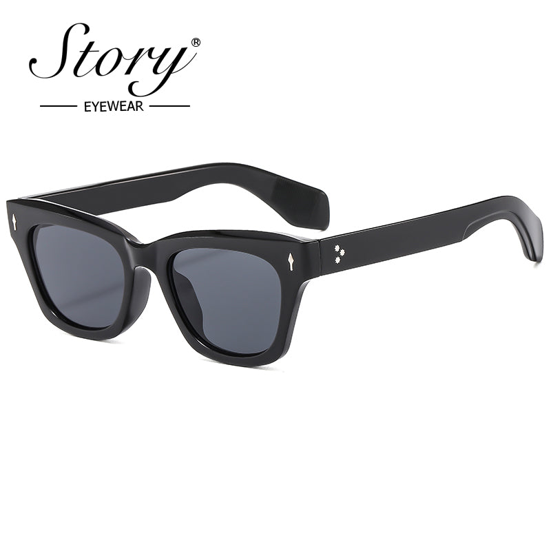 2024 new retro cat eye sunglasses, outdoor street photography sunglasses