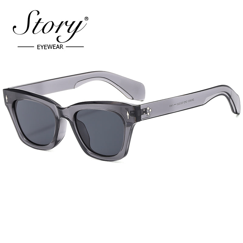 2024 new retro cat eye sunglasses, outdoor street photography sunglasses