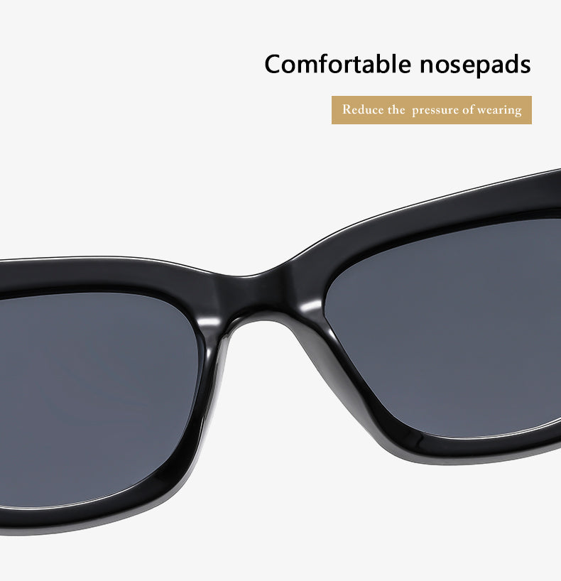 2024 new retro cat eye sunglasses, outdoor street photography sunglasses