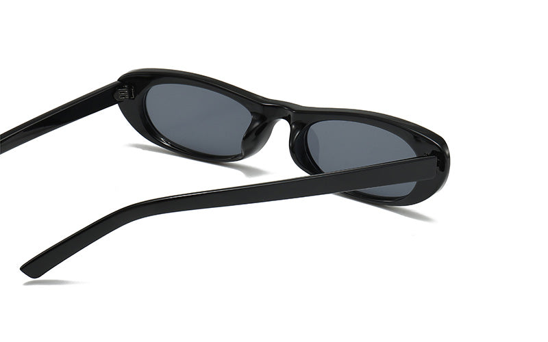 Fashion Versatile  Elliptical Sunglasses 2024 Personalized Small Frame  Sunglasses