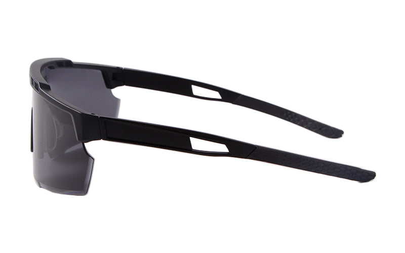 New  personalized sunglasses, large frame integrated windproof glasses, men's and women's fashion cycling