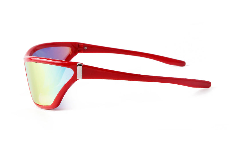 2024 New Celebrity Same Style Fashion Cat Eye Trendy Sunglasses Outdoor Cycling Personalized Fashion Sports Goggles