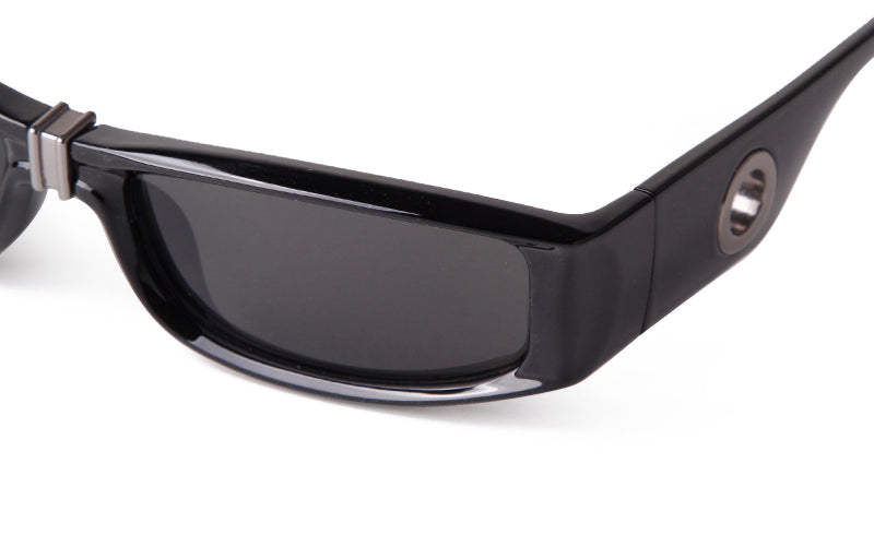 2024 new INS sunglasses, men's trendy and cool integrated sunglasses, women's internet celebrities, UV resistant and strong light driving