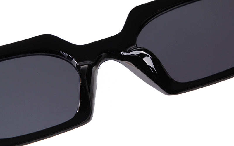 2024 new street photo polygonal UV resistant sunglasses,sweet and cool hip-hop style sunglasses