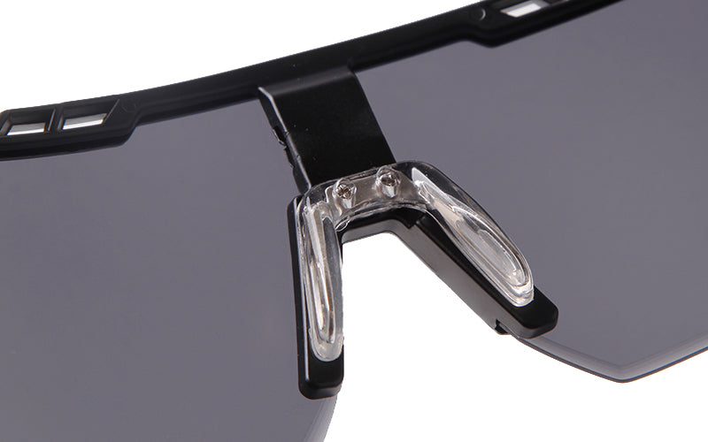 New  personalized sunglasses, large frame integrated windproof glasses, men's and women's fashion cycling