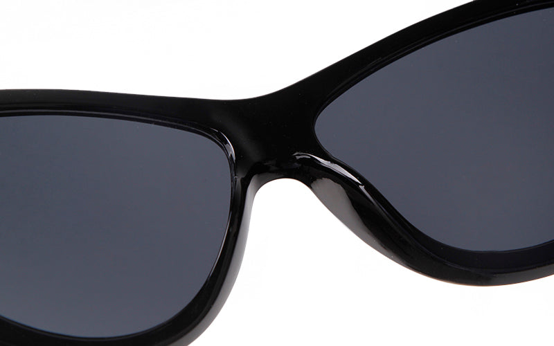 2024 New Cycling Sports Sunglasses Fashion Cat Eye Large Frame Personalized Reflective Sunglasses for Women