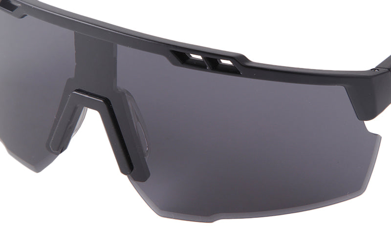 New  personalized sunglasses, large frame integrated windproof glasses, men's and women's fashion cycling