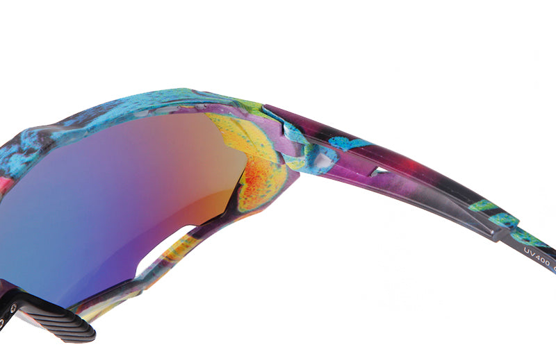 2024 New Men's and Women's Cycling Sports Sunglasses,Driving Glasses Anti UV  Reflective Glasses,